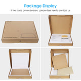 Unicook Pizza Stone, Heavy Duty Cordierite Pizza Pan for Oven and Grill, Thermal Shock Resistant Baking Stone for Bread, 15 X 12 Inch Rectangular, 6.6 lbs Unicook