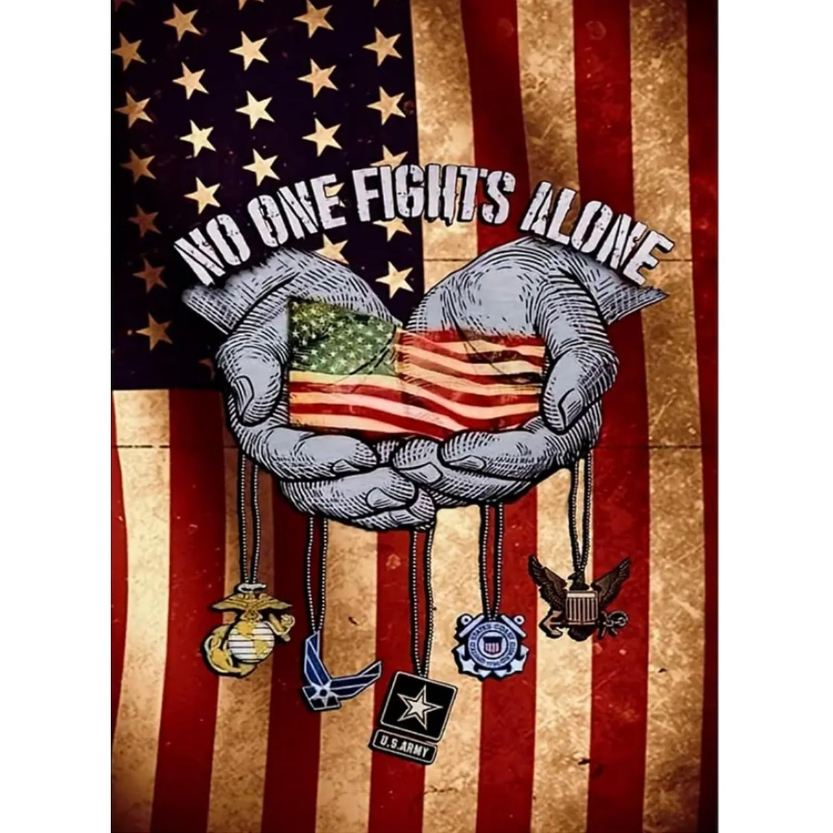 KTHOFCY 5D DIY Diamond Painting Kits for Adults, American Flag Patriotic Full Drill Embroidery Cross Stitch Crystal Rhinestone Paintings Pictures Arts Wall Decor Painting Dots Kits 11.8X15.7 inch KTHOFCY