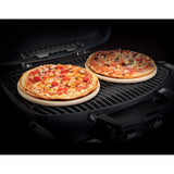 Napoleon Personal Sized Pizza Baking Stone Set - BBQ Grill Accessories, Two 10-inch Personal Pizza Baking Stones, Stone Oven Pizza, Pizzeria Results, Easy To Use, Use In BBQ Grill or Oven Napoleon