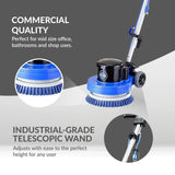 Prolux Core 13 inch Electric Floor Buffer Scrubber and Polisher Machine - All Floor Surfaces Prolux