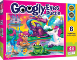 Masterpieces – 48 Piece Jigsaw Puzzle for Kids 4+ Years, Fantasy Friends with Googly Eyes, Educational and Fun Game, Gift Idea for Children, 19" x 14 Masterpieces