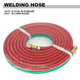 AWLOLWA Upgraded Oxygen & Acetylene Gas Cutting Torch and Welding Kit, Medium Duty Cutting Torch Welding Kit AWLOLWA