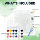 Flowers Paint by Numbers Kit for Adult-Flowers Paint by Number Canvas for Adults,DIY Paint by Numbers Flower Perfect for Home Wall Decor Gifts 16x20inch PHANTASYART