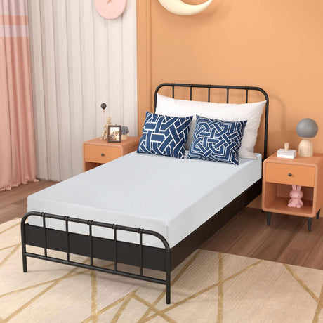 Twin Mattress, 5/6/8/10/12 Inch Medium Firm Mattress Memory Foam Mattress for Cool Sleep & Pressure Relief, Certipur-Us Certified Twin Bed Mattress, Twin Size Mattresses Bed in a Box, (Twin, 10 Inch) Haiput Wam