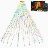 Govee Christmas Tree Lights, Smart RGBIC 480 LEDs Christmas Lights Outdoor, 6.6ft × 24 String Lights for Holiday Decor, IP65 Waterproof, Music Sync, Voice Control, 60+ Scene Modes, Green Wire Govee