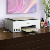 HP Smart-Tank 5000 Wireless All-in-One Ink-Tank Printer with up to 2 years of ink included, mobile print, scan, copy, white, 17.11 x 14.23 x 6.19 HP