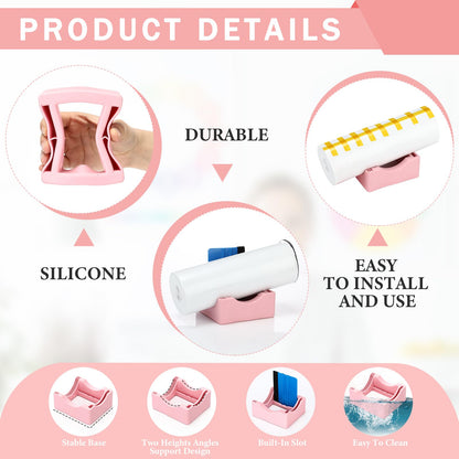 Tiangrid 27 Pcs Sublimation Tumblers Pinch Supplies Silicone Tumbler Holder Sublimation Tumbler Clamp Heat Tape Padded Squeegee Grip Tool Gloves Shrink Wrap for 20 oz Sublimation Blanks Tumblers