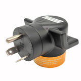 Parkworld 885378C EV Charging Adapter NEMA TT-30P to 14-50R (ONLY for EV or Tesla use, NOT for RV) (One Piece Compact Adapter) Parkworld