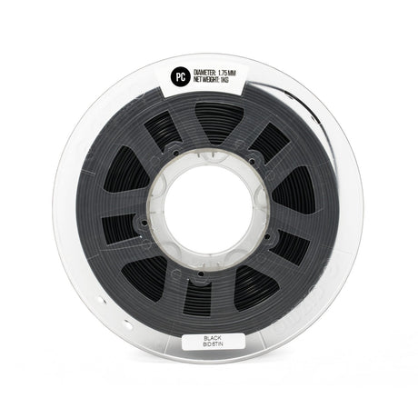 Gizmo Dorks 1.75mm PC Polycarbonate Filament 1kg / 2.2lbs for 3D Printers, Black Gizmo Dorks