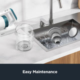 Eureka RapidClean Pro Cordless Vacuum Cleaner, Vacuum Cleaner for Home Rechargeable, Lightweight Stick Vacuum for Hardwood and Pet Hair, Blue, NEC280TL Eureka