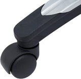 Modway Edge Drafting Chair - Reception Desk Chair - Flip-Up Arm Drafting Chair in Black Modway