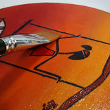 CrafTreat Gloss Varnish - Clear Acrylic Varnish for Oil Painting, Canvas, Wood - 120 ml CrafTreat