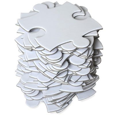 Large Blank Puzzle 33x23 inches, 70 Pieces - Ideal for Wedding Birthday Party and Special Events, DIY Painting, Art and Craft Projects, Guest Book Alternative