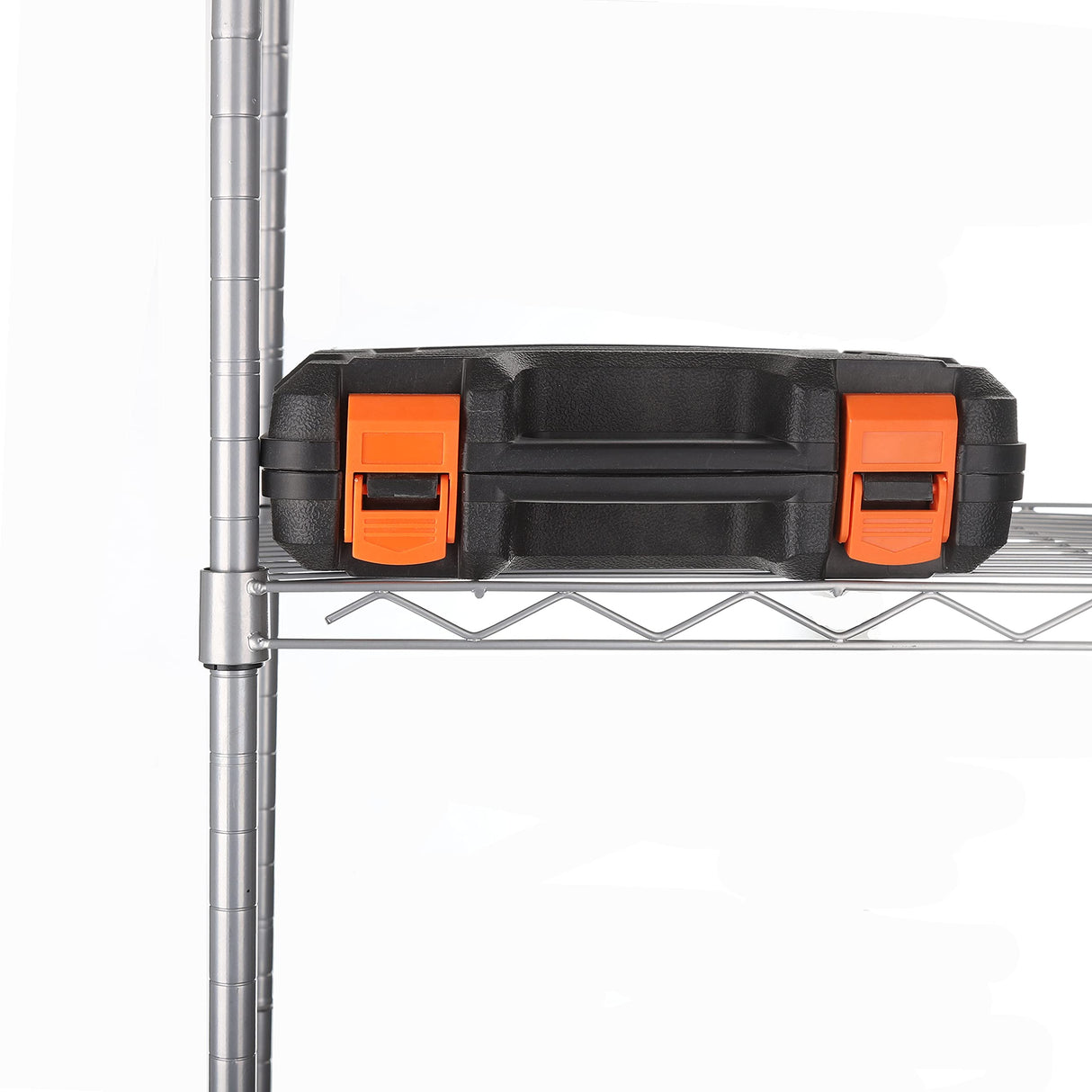 REGILLER 6 Wire Shelving Steel Storage Rack Adjustable Unit Shelves for Laundry Bathroom Kitchen Pantry Closet (16.7L x 11.9W x 64H, Silver) REGILLER