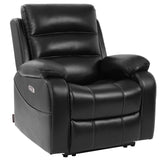 EONIX Real Zero Wall Hugger Recliners, Dual Motor Zero Clearance Power Recliners for Small Spaces, RV Recliner Chair for Living Room with Heat and Massage, SXXY003992, Black EONIX