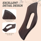 Nogeqi Wooden Lymphatic Drainage Massager, Wood Therapy Massage Tools, Body Gua Sha Tool, Manual Massage Scraper Tool, Muscle Scraper Tool for Anti Cellulite and Relieve Muscle Fatigue Nogeqi