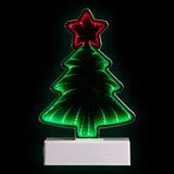 Northlight LED 3D Christmas Tree Infinity Mirror - 8" Northlight