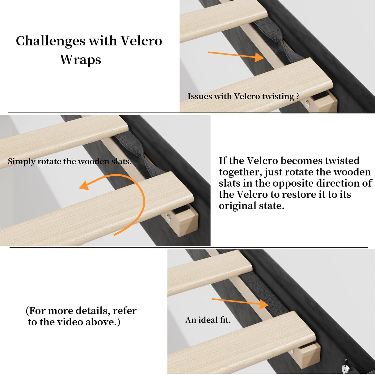 IOILORI Full Size Bed Frame with Headboard, Vertical Channel Tufted Heavy Duty Full Size Bed Frame, No Box Spring Needed, Easy Assembly, Metal Platform Bed Frame, Black IOILORI