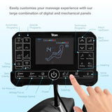 Titan Axiom LE l Dual Massage Mechanism l Full Body Massage Chair l Intelligent Voice Control l 45°C Heating Therapy l Zero Gravity Reclining l Space Saving l Bluetooth Speakers (Black) Titan