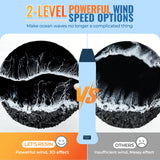 LET’S Resin Heat Gun for Resin,350W Fast Heating Dual Temp Heat Gun (482°F~752°F) with 3 Nozzles and 2 Silicone Covers,4.9Ft Long Cable Heat Gun for Crafting,Shrink Tubing,Vinyl Wrap,Epoxy Resin LET'S RESIN