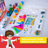 Science Kits for Kids - 50 Experiments Science Kit for Kids Age 6-12 Year Old, STEM Educational Science Toys Gifts for Girls Boys, Chemistry and Physics Set Toys for Boys Girls Osllate