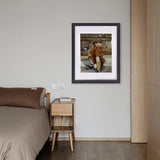 pojah 8x10 Picture Frame Set of 4,Black Photo Frame with Mat Display Pictures 5x7 or 8x10 Without Mat,PVC Glass,for Wall Home Office Décor pojah