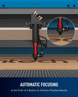 OMTech 150W CO2 Laser Engraver, 40x63 Inch Laser Cutting Machine with Autofocus Autolift 3 Way Pass Air Assist Caster Wheel, Industrial Laser Cutter Engraving Etching Machine for Wood Glass Acrylic OMTech