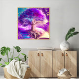 JFYHAB Tree of Life Diamond Painting Kits - DIY Christmas Book Diamond Art Kits for Adults Beginners, Book Tree Diamond Dots Gem Arts Painting Kit for Home Well Decor 12 x12 Inch JFYHAB