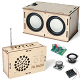 STEM Toys for Boys Girls Age 8-13 8-12 12-14 Build Your Own Speaker Radio Kit Birthday Gifts for 8 9 10 11 12 13 14 15+ Years Old Boys Girls Teens Building Circuits Engineering Kits DIY Science Kits ANNISOKA