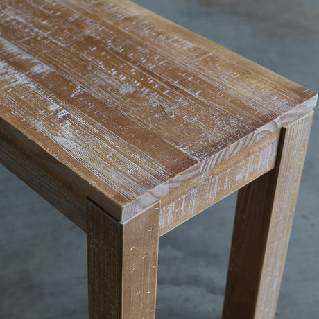 Grain Wood Furniture Montauk Solid Wood Bench, Driftwood Grain Wood Furniture
