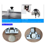 BREVELTION 110V Pneumatic Hinge Machine Woodworking Hinge Drilling Machine for Drilling Processing of Cabinets Wardrobes 45-9.5 Combined Drill 1.5KW BREVELTION