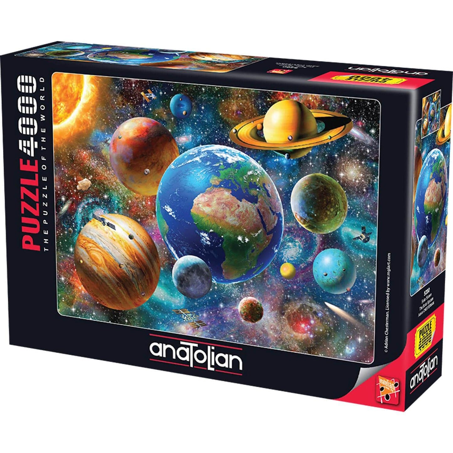 Anatolian Puzzle - The Solar System, 4000 Piece Jigsaw Puzzle, #5200