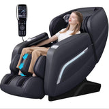iRest A306 Massage Chair, Full Body Zero Gravity Recliner with AI Voice Control, 53.15" SL Track, Bluetooth, 12 Modes, Yoga Stretching, Foot Rollers, Airbags Massage, Heating (Black) iRest