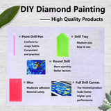 VAIIEYO 5D DIY Diamond Art Kits for Adults Dolphin, Diamond Painting Animal Fish Love, Paint by Numbers Full Drill Round Rhinestone Craft Canvas for Home Wall Decor Gift 12x16 inch-9 VAIIEYO