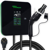 MACH 2:Fast Level 2 EV Charger 48 amp Garage-pro Wall-Mount. Electric Vehicle Charging Station 4 Nema 14-50 Outlet. J1772 car Connector. Key Accessories: 30ft Cable & Tesla NACS evse Portable Adapter ApexCharger