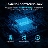 TV Antenna for Smart TV, TV Antenna Indoor Outdoor, Long Range Reception HD Antenna, Digital TV Antenna Supports 4k,1080p for Smart TV Local Channels Qtbvae