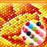 VISIAIP 5D Painting by Numbers Kits for Adults National Flag Horse DIY Round Diamond Art Kits Patriotic Animals Picture Art for Home Wall Decor,11.8x15.7 inch VISIAIP