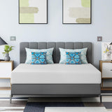 FDW 5 Inch Bamboo Charcoal King Cooling Gel Memory Foam Mattress/Breathable Bed Mattress/Medium-Firm/Pressure Relief/CertiPUR-US Certified/Mattress in a Box, King FDW