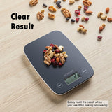NUTRI FIT Digital Food Scale, 11lb Kitchen Scale Digital Weight, Cooking Scale for Food Ounces and Grams, 4 Units with 0.1oz/1g Precision, LCD Display with Tare Function NUTRI FIT