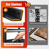 72"/59"W Garage Shelving Heavy Duty, 3000LBS Garage Storage Shelves, Adjustable Metal Shelving Unit, Easy Assembly Utility Storage Rack Shelf for Basement, Warehouse, Pantry (72"H*59"W*20"D) TXTDPL