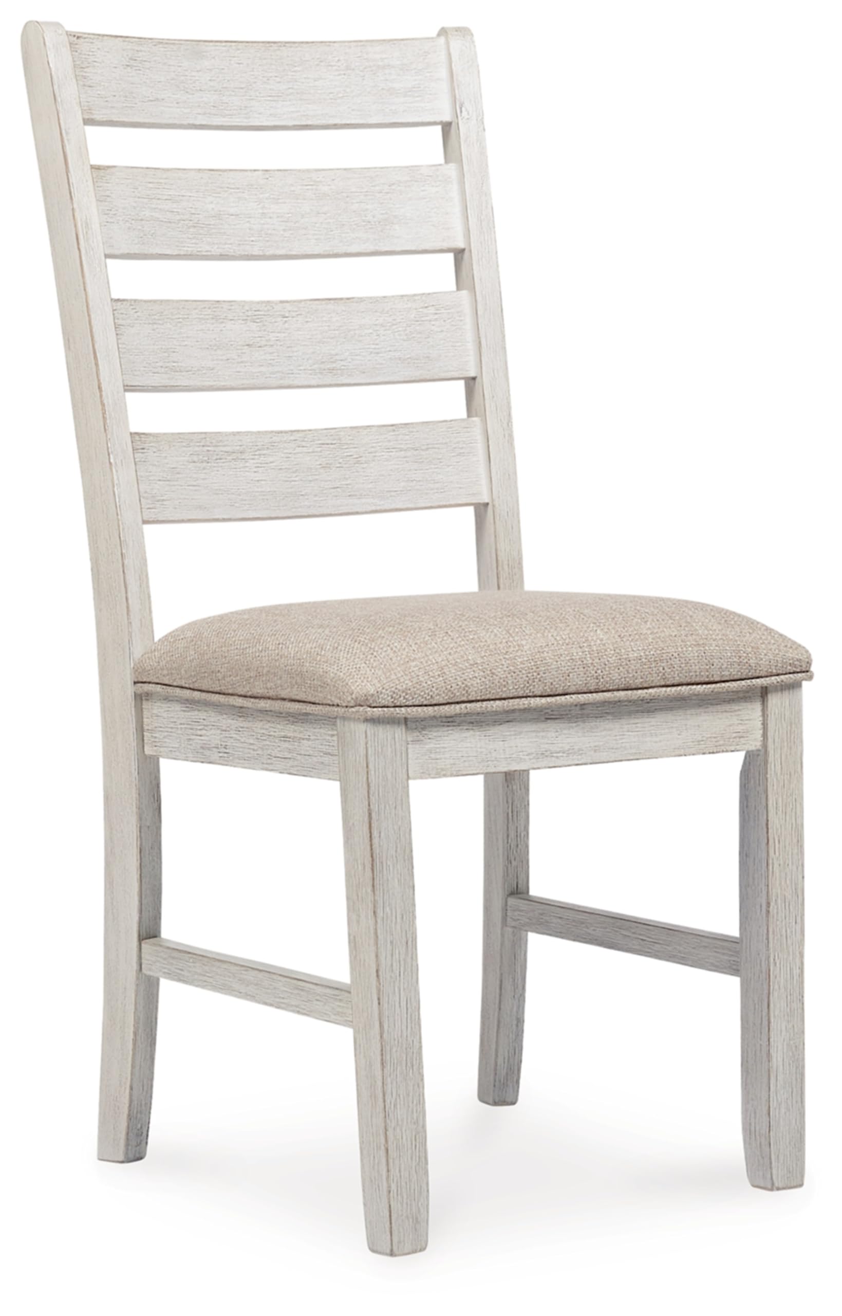 Signature Design by Ashley Skempton Modern Farmhouse Dining Room Chair, 2 Count, Whitewash - WoodArtSupply