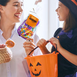 Winlyn 24 Sets Halloween Craft Kits DIY Art Sets Spider Bat Ghost Pumpkin Foam Stickers for Kids Fall Home Classroom Activities Trick-or-Treat Party Favors Winlyn