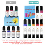 YRYM HT Candle Dye - 7 Colors Candle Making Liquid Dye,Candle Color Dye Set for Candles Making（7 Bottle） YRYM HT