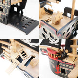 Le Toy Van Barbarossa Pirate Ship Set Premium Wooden Toys for Kids Ages 3 years & Up Le Toy Van