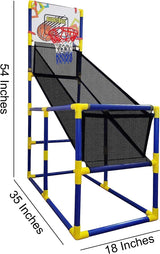 Kids Basketball Hoop Arcade Game, with 4 Balls Air Pump - Indoor Toy Basketball Shooting System - Fun for All Ages - Toys Sports for Boys and Girls Tundras Sports ziraki