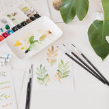 Anezus Tiny Detail Paint Brushes 30 Pcs Fine Paint Brushes Set with 3 Size #0#00#000 Liner Brush for Miniature 40k Model Crafts Watercolor Acrylics Oil - WoodArtSupply