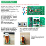 ISolderStore DIY Mini Tesla Coil Kit 15W Electronic DIY Kits Mini Music Tesla Coil Plasma Speaker Soldering Practice Kit DIY Soldering Project for Teens Kids Adults Thanksgiving Xmas Gift ISolderStore