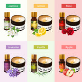 KQU Candle Making Kit for Candles, Home DIY Candle Wax Kit with Glass Jars for Adult, Candle Maker Kit with Wax Melter for Art & Craft KQU