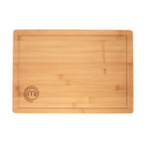 MasterChef Bamboo Cutting Board for Meat, Butcher Block Countertop, Large Chopping Board Wood 18" x 12", Natural, Organic & Food Safe Surface, Reversible Wooden Cutting Board with Juice Groove MasterChef