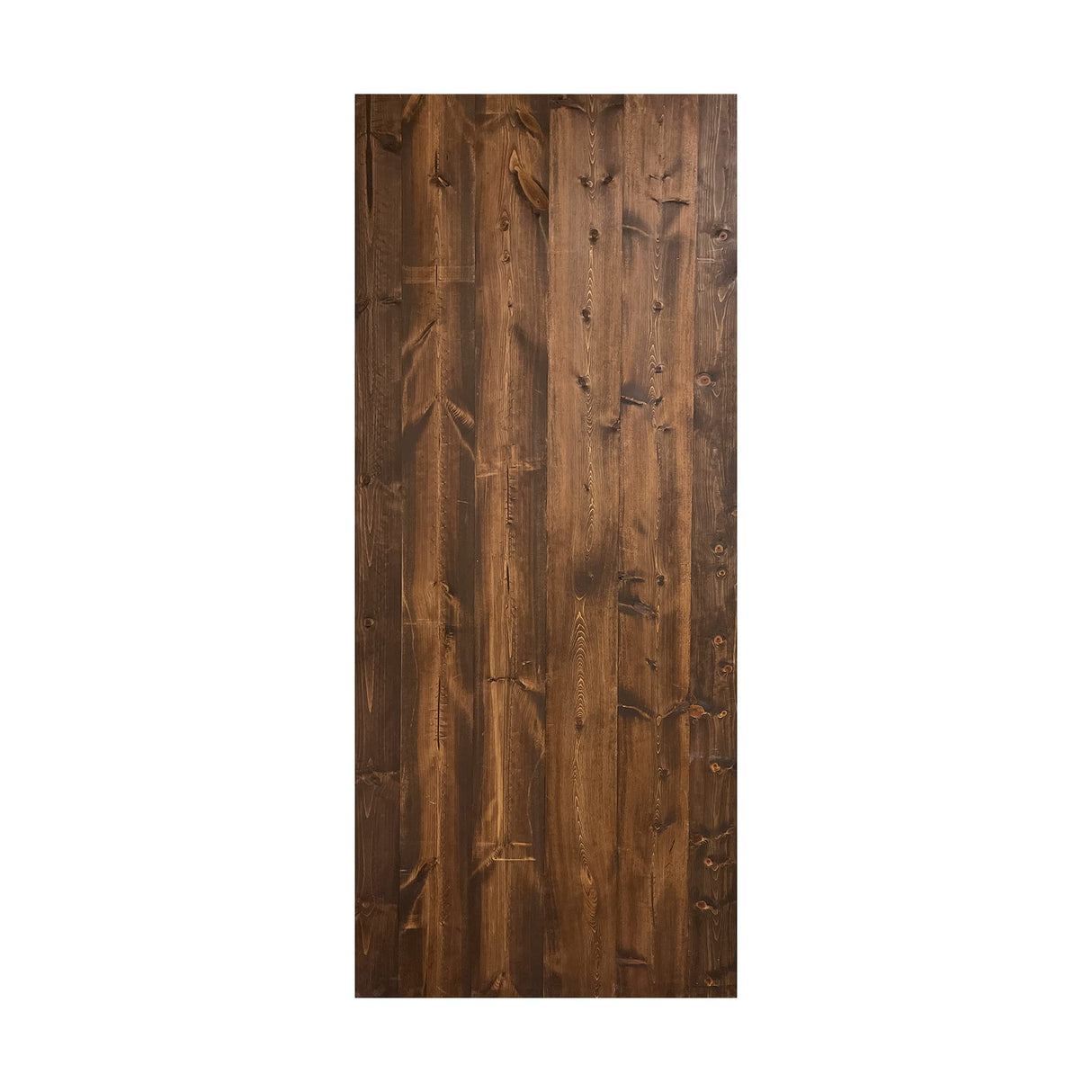 COAST SEQUOIA 36 in. x 84 in. S-Series Finish Knotty Pine Wood Sliding Barn Door with Hardware Kit (Muti-Color), 36*84 COAST SEQUOIA